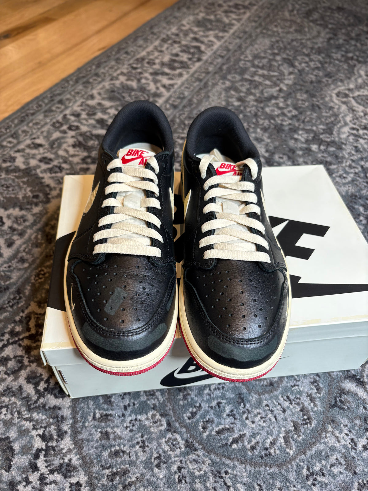 Jordan 1 Retro Low “Nigel Better With Time” Clean Og Size 10