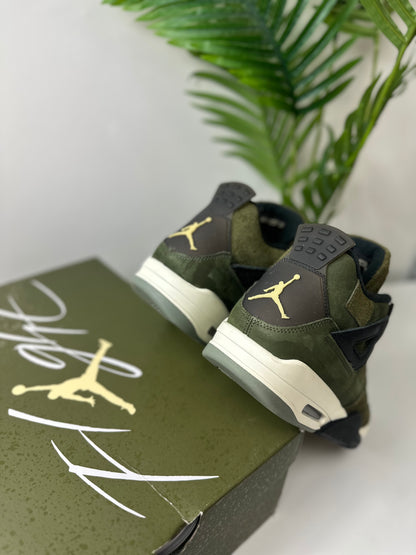 Air Jordan 4 Craft “Medium Olive” Size 11.5 PO OG