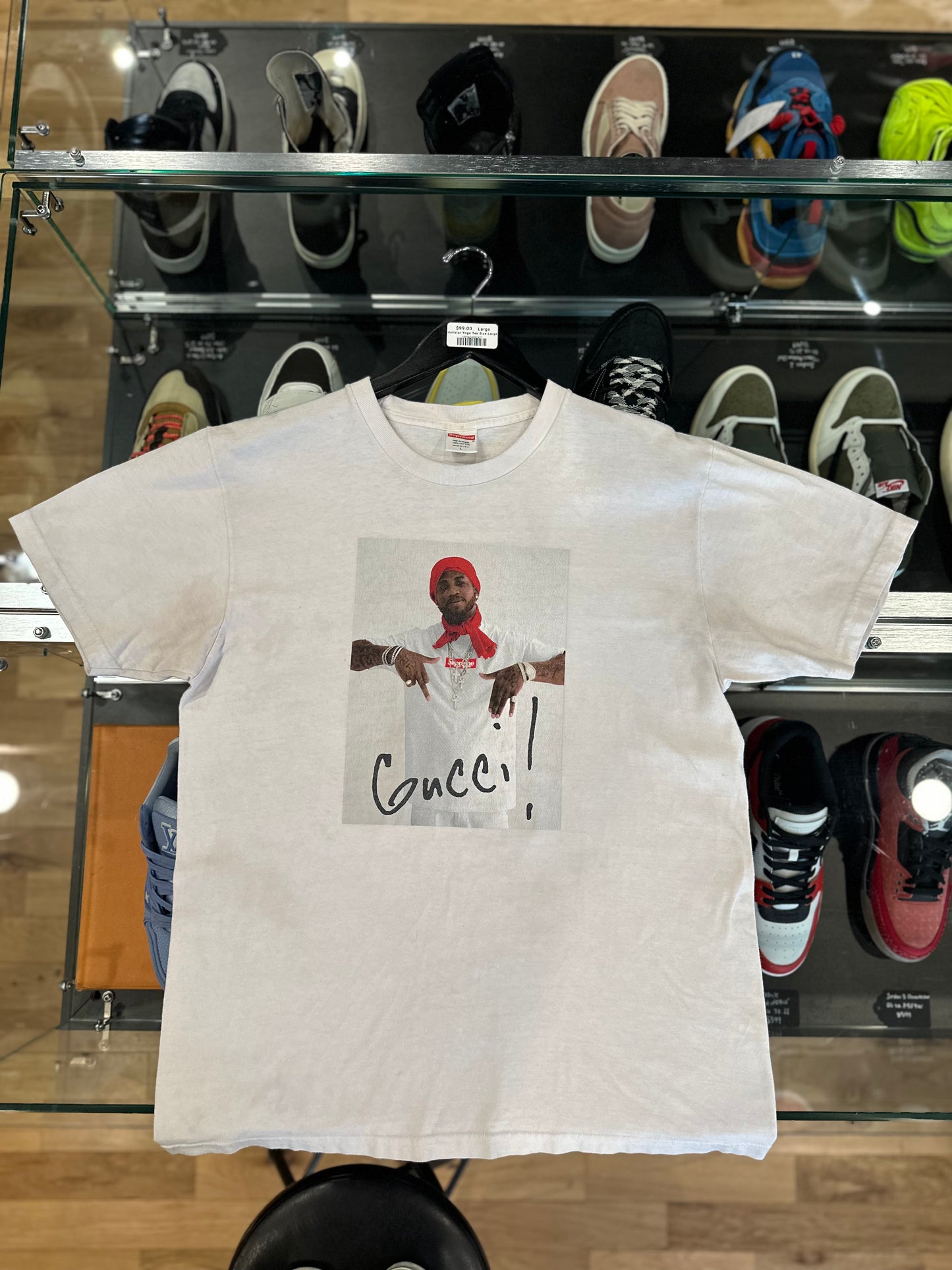 Supreme Gucci Mane Tee Size Large