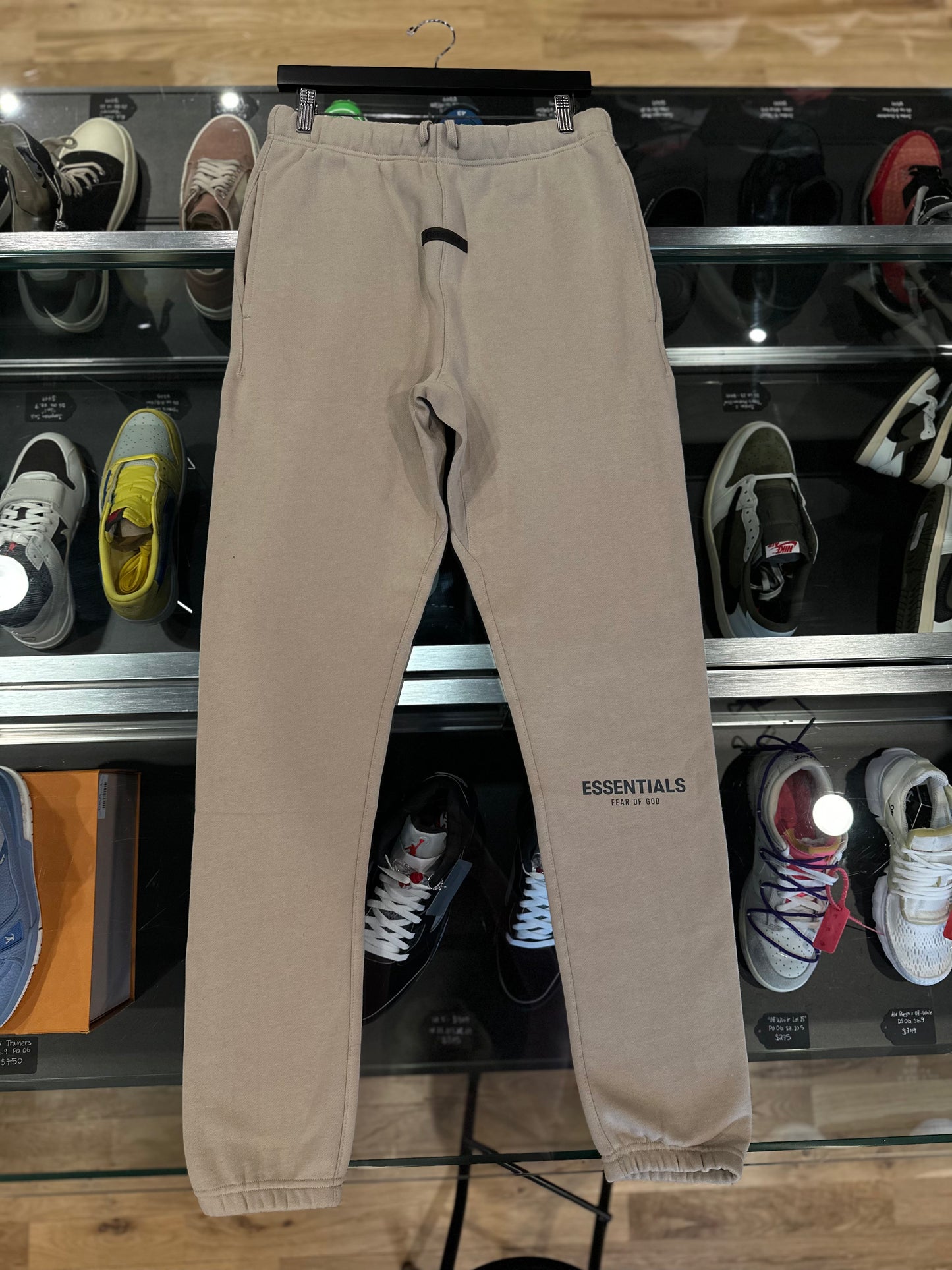 FOG Essentials Sweatpants Tan DS Size Small