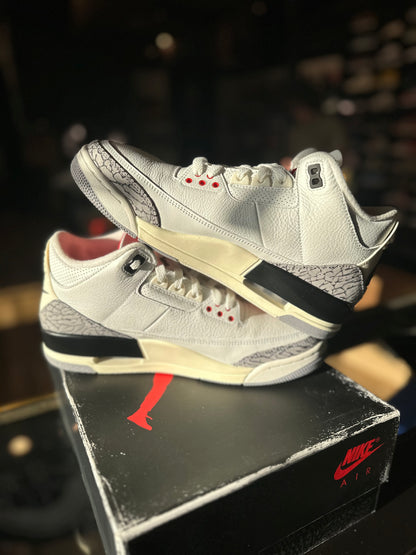 Jordan 3 Reimagined Sz 9.5 Clean OG box