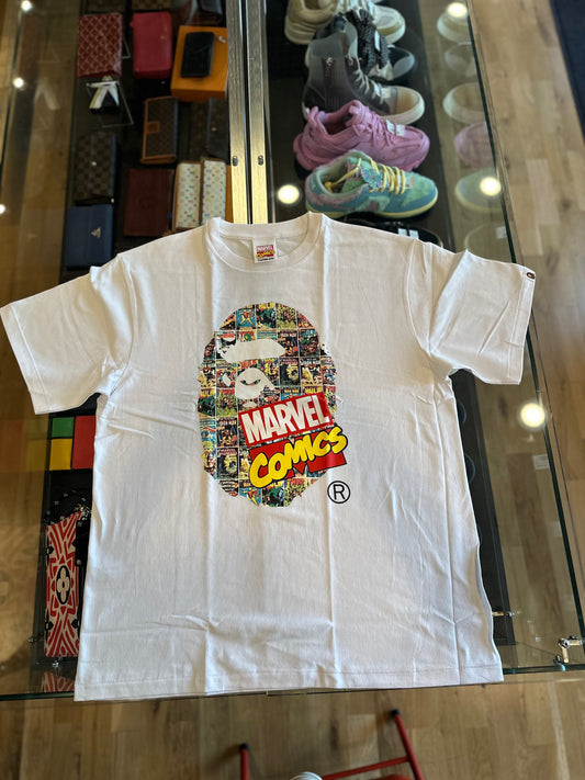 Bape Marvel Comics Tee DS Size XL