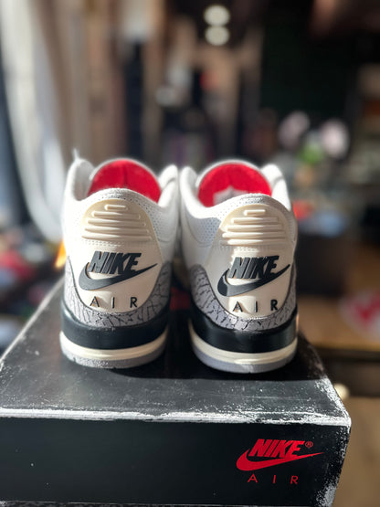 Jordan 3 Reimagined Sz 9.5 Clean OG box