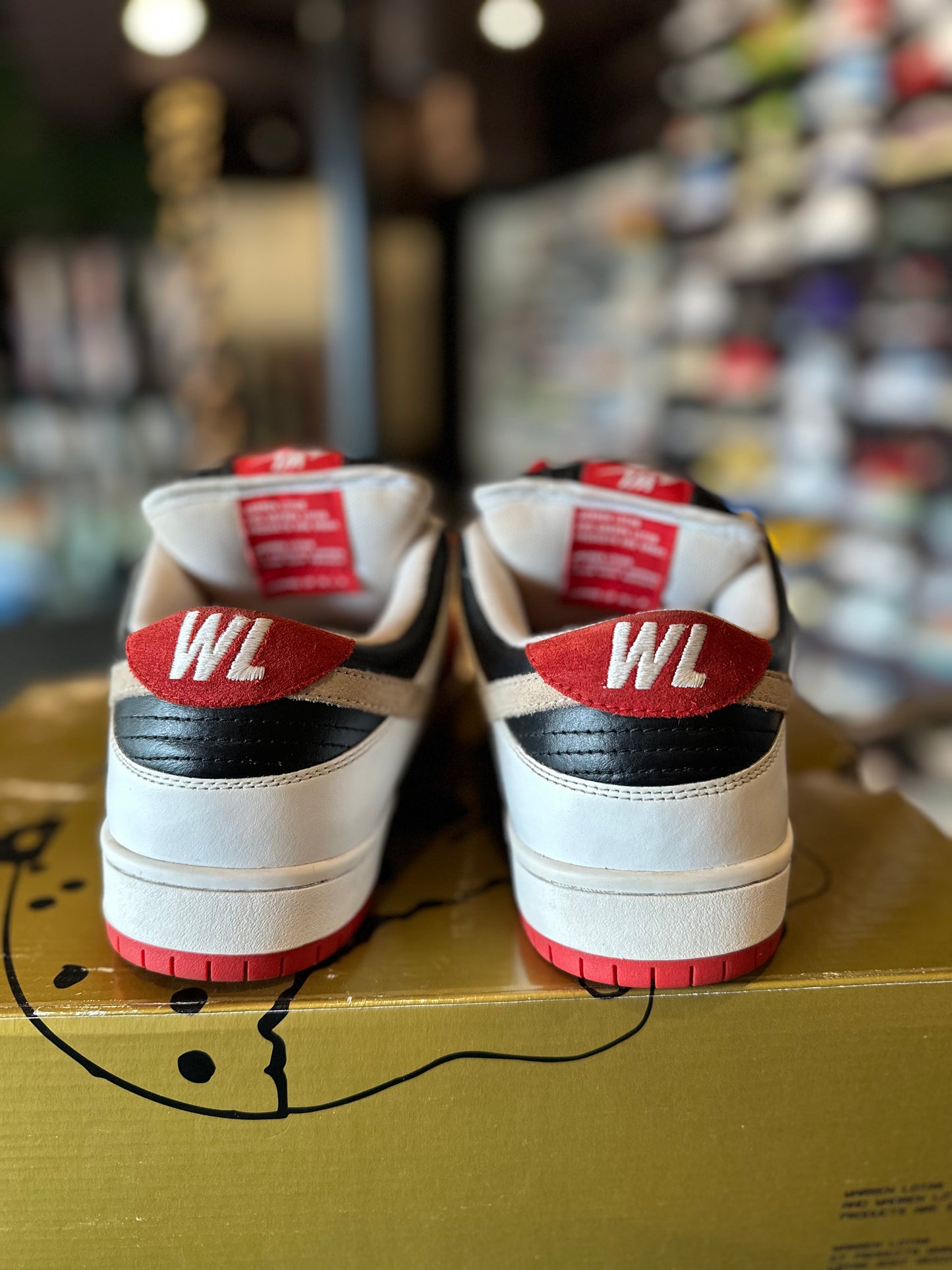 Warren Lotas Jason Dunk Low Red PO OG