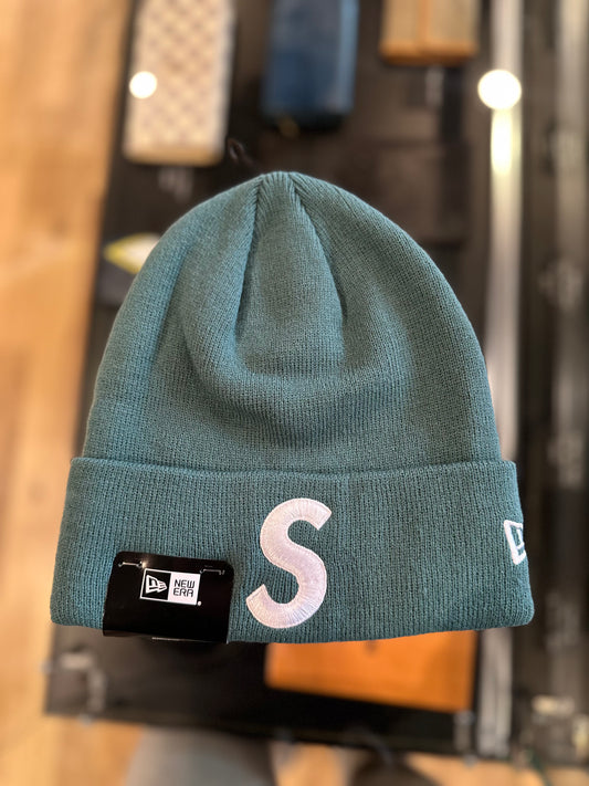 Supreme S Logo Beanie Teal