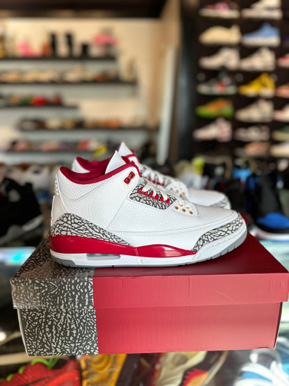 Jordan 3 Cardinal Sz. 10.5 DS