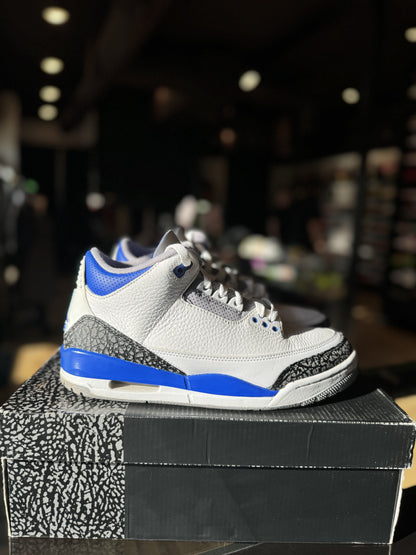 Jordan 3 Racer Blue Sz. 8.5 Clean OG