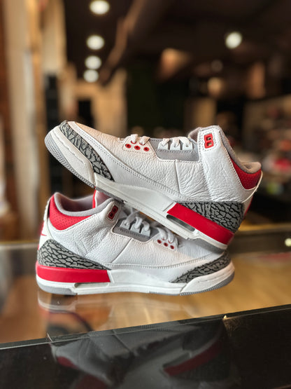 Jordan 3 Fire Red Sz. 6.5y Clean NB