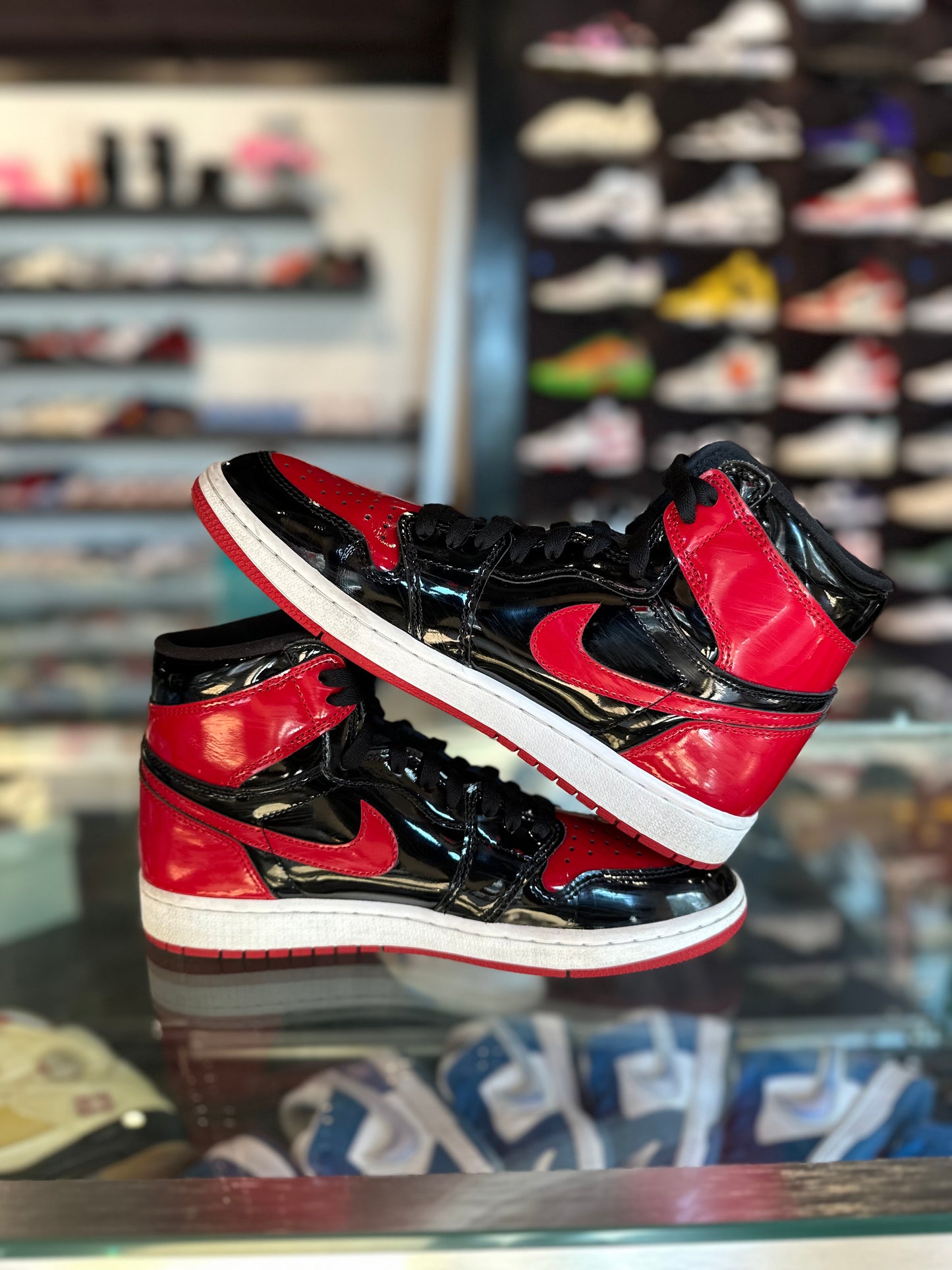 Jordan 1 Patent Bred Sz. 9 Clean OG