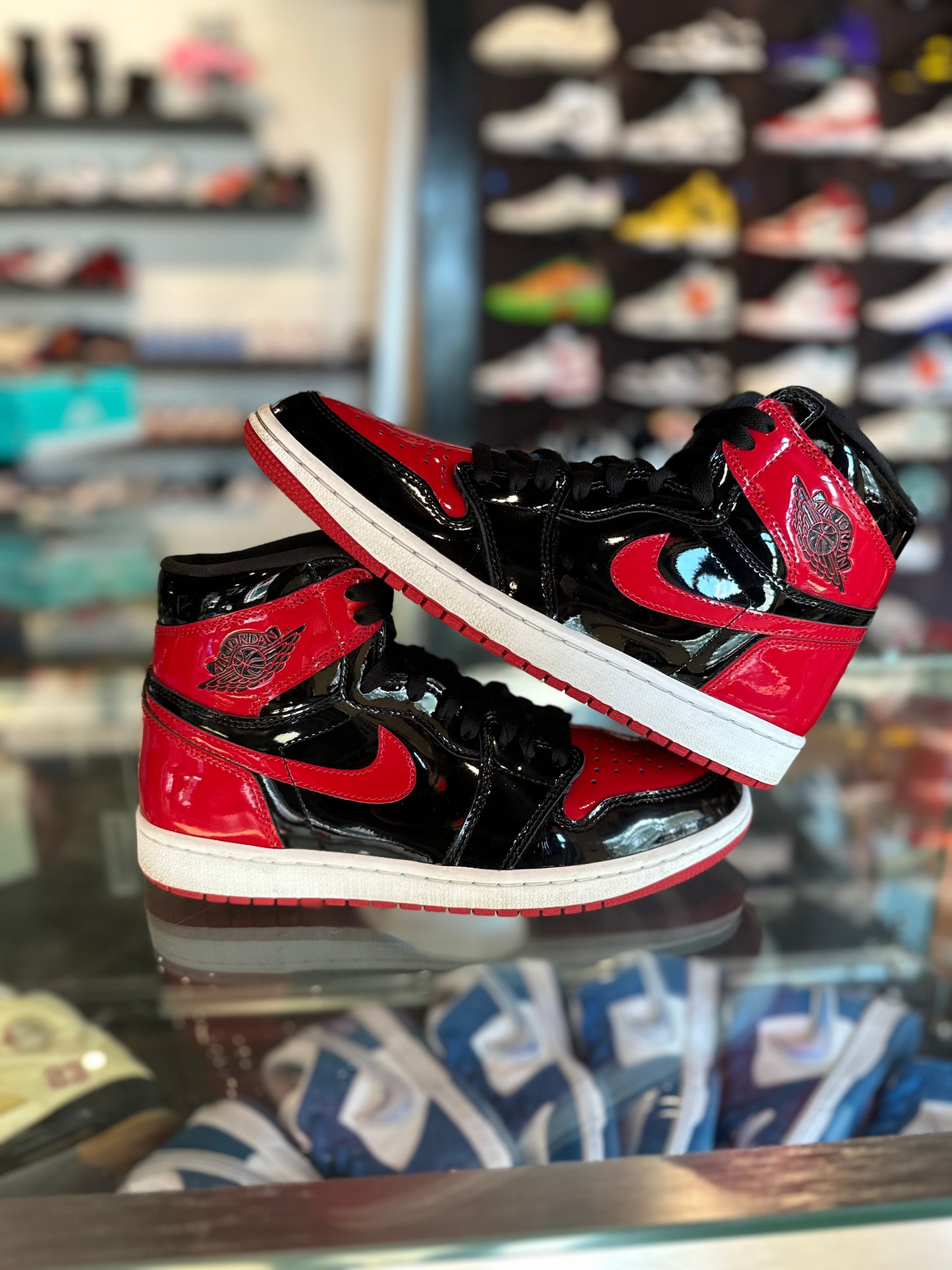 Jordan 1 Patent Bred Sz. 9 Clean OG