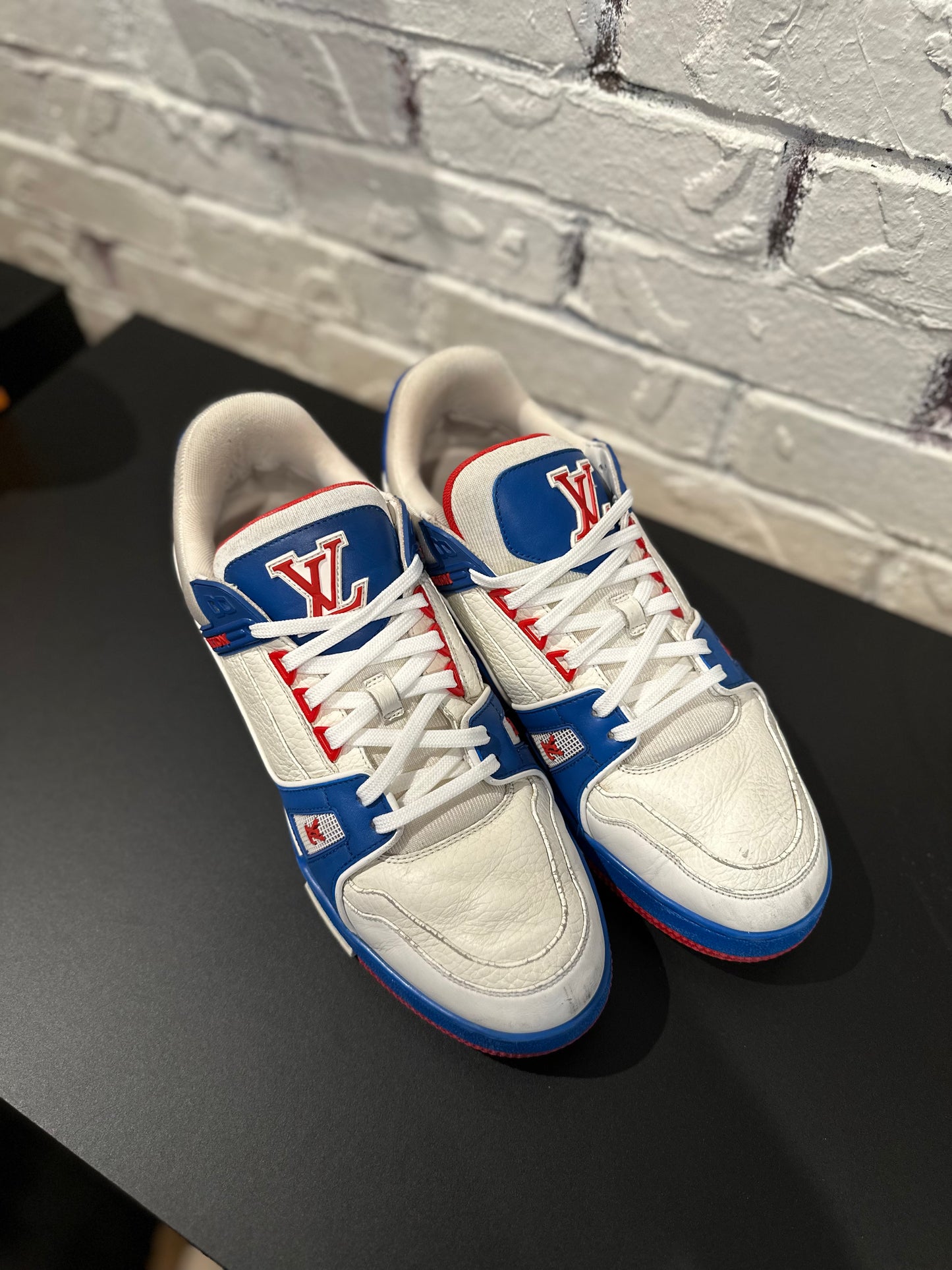 Louis Vuitton Superman Sneakers Clean NB Size 9.5LV