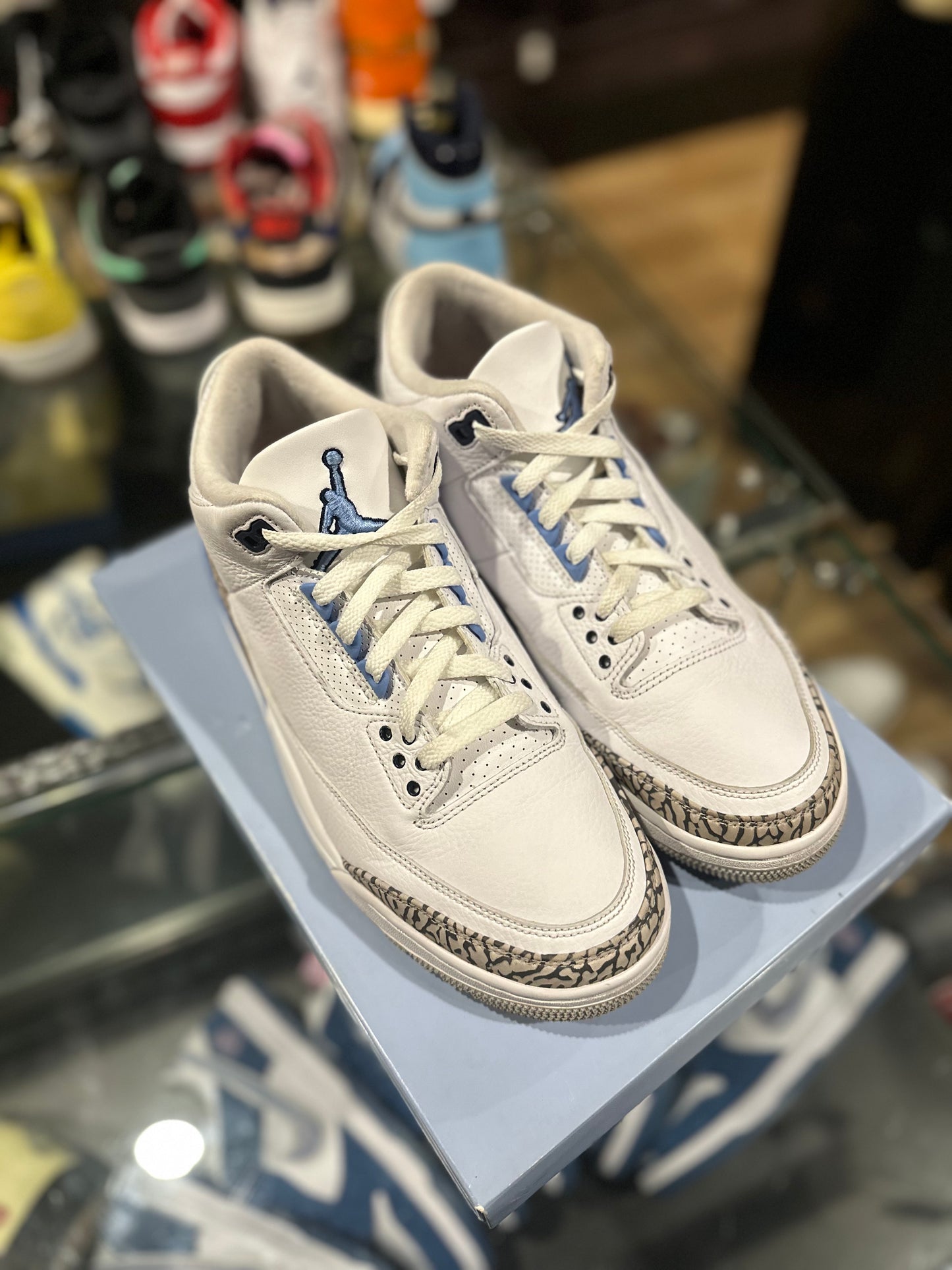 Jordan 3 UNC Sz. 10 Clean OG