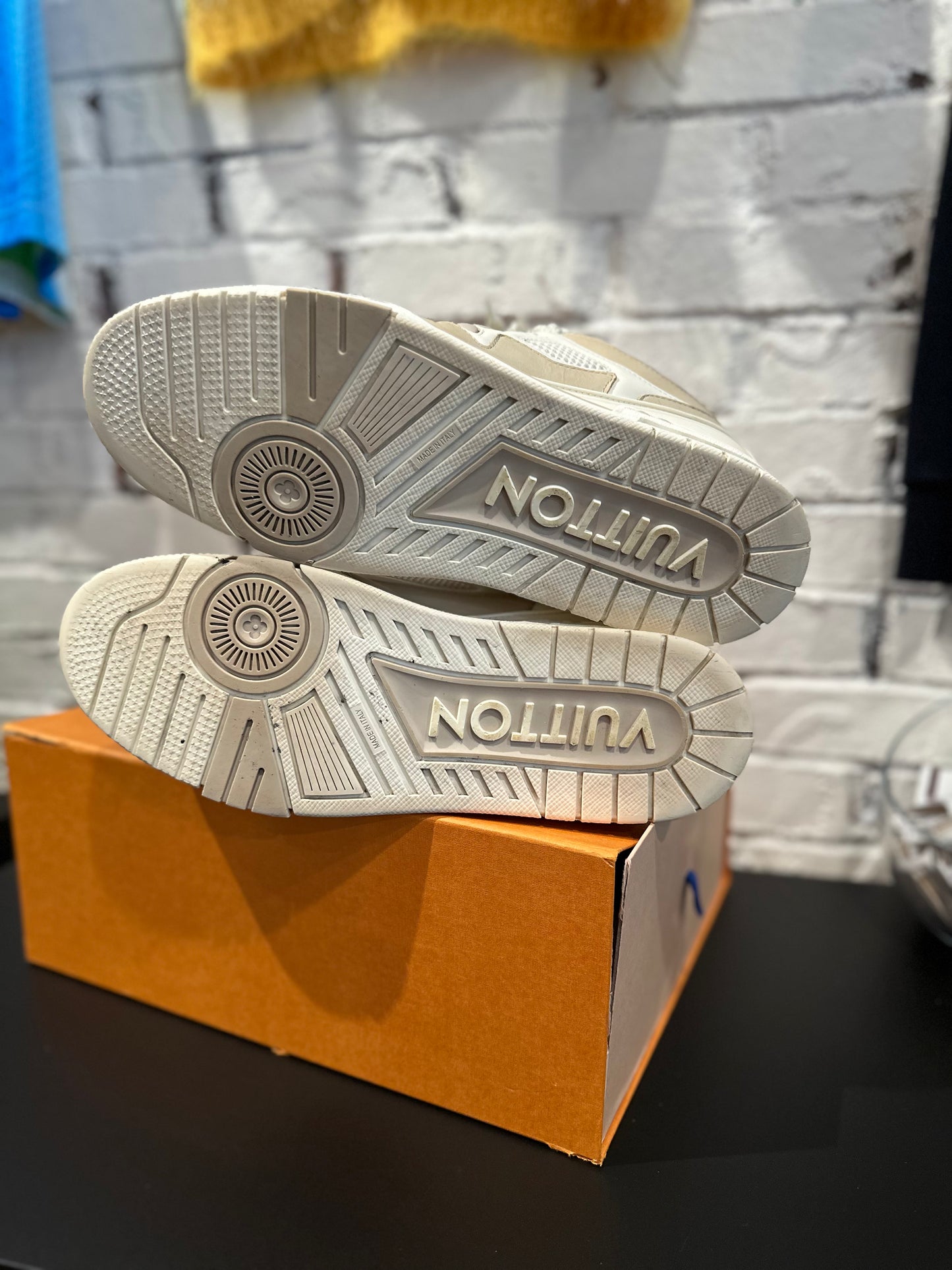 Louis Vuitton Sk8 White Clean OG Size 10LV (fits 11.5/12US)