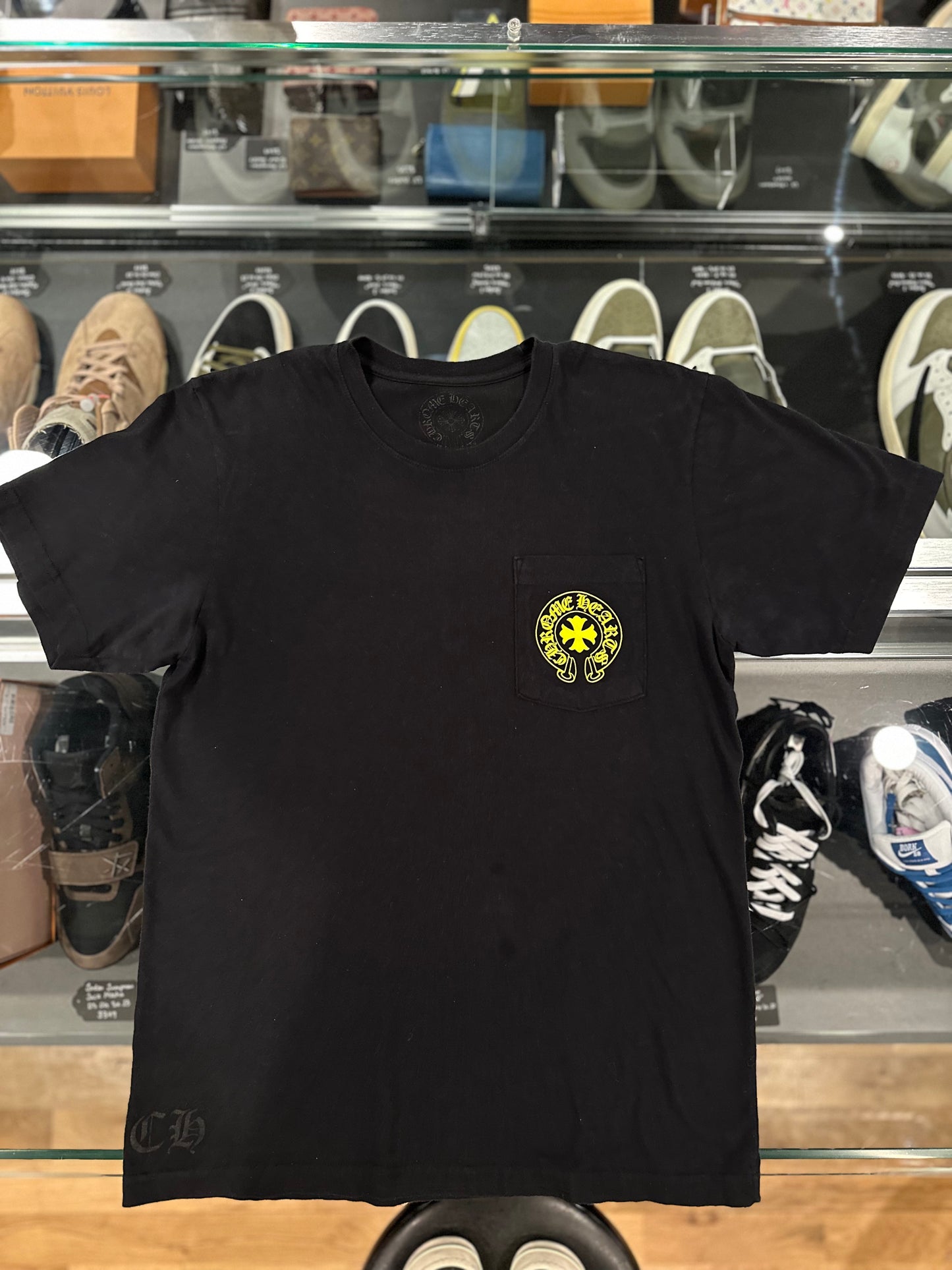 Chrome Hearts Tee Yellow Size Medium