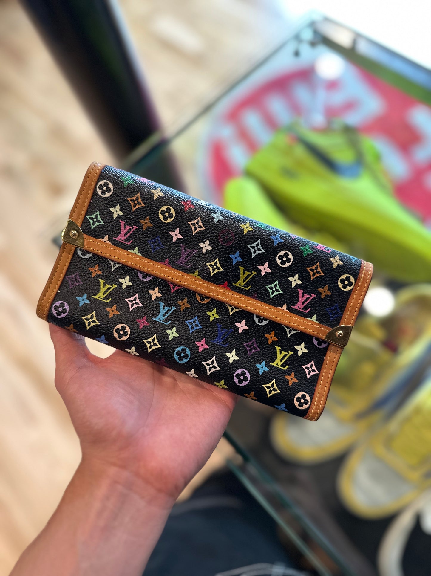 LV Murakami Long Wallet