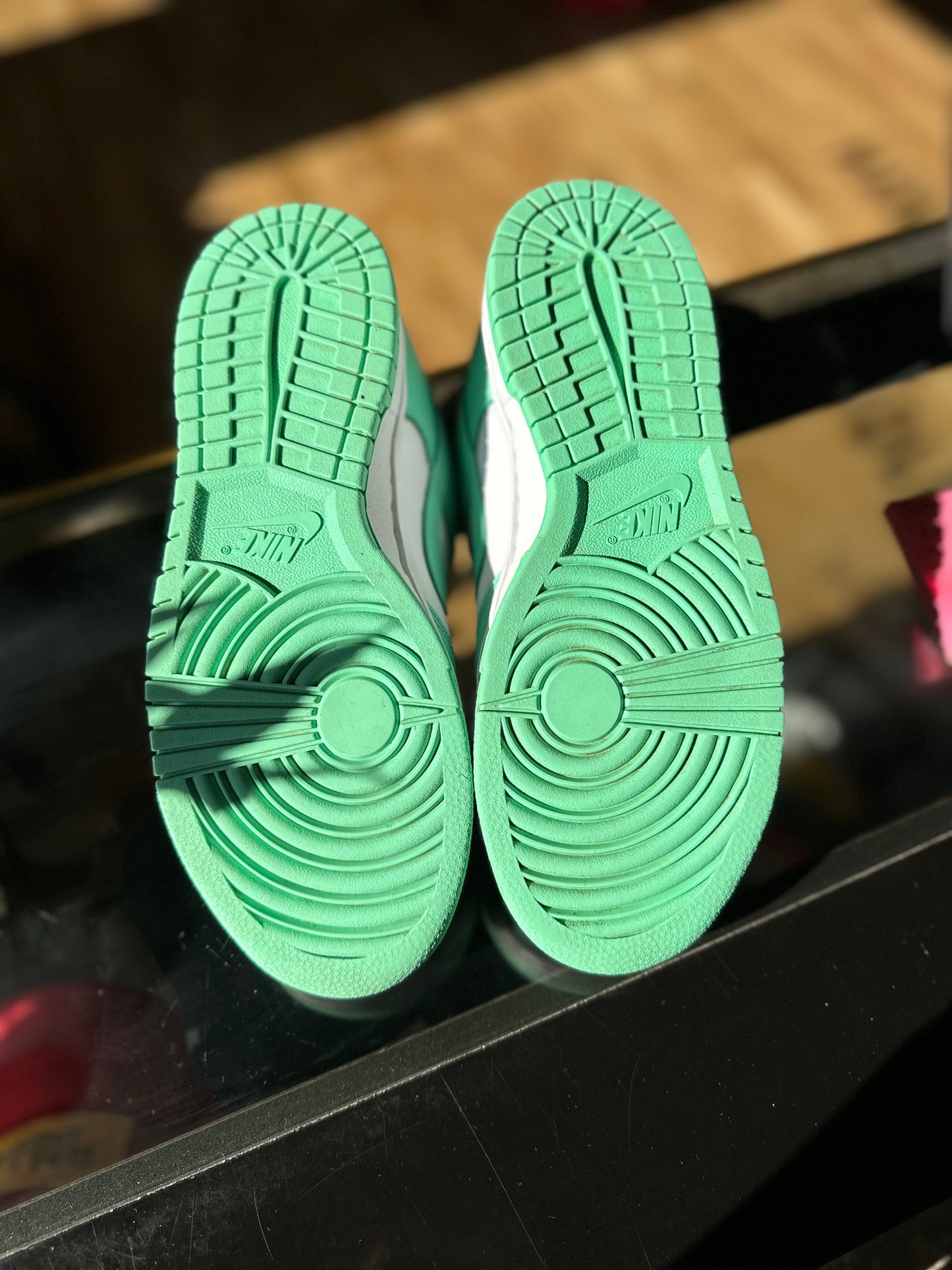 Green Glow Dunk Sz 6.5M