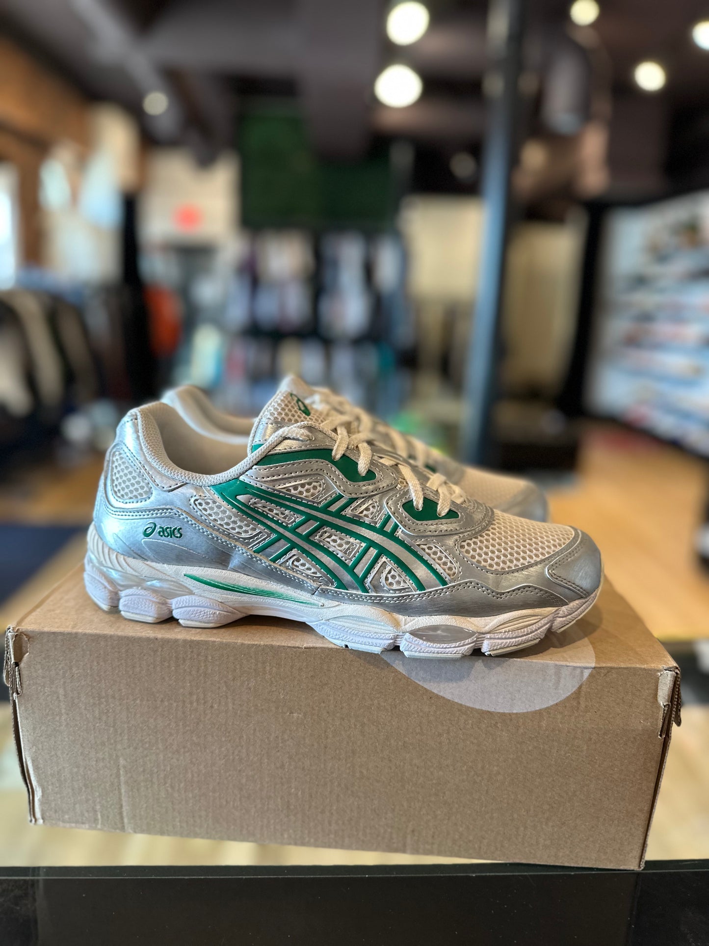 Asics NYC Pure Silver Sz. 10.5 Clean OG