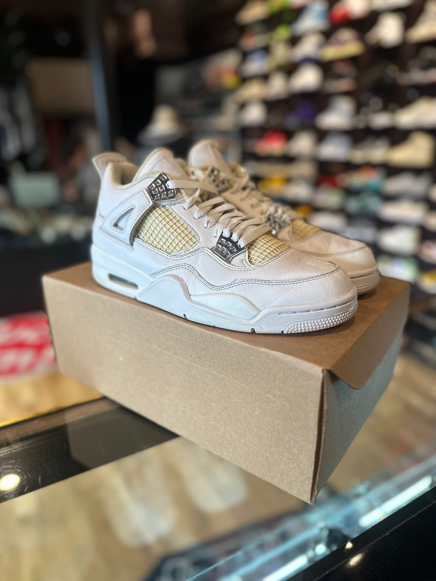 Jordan 4 Retro Pure Money Size 9 PO RB