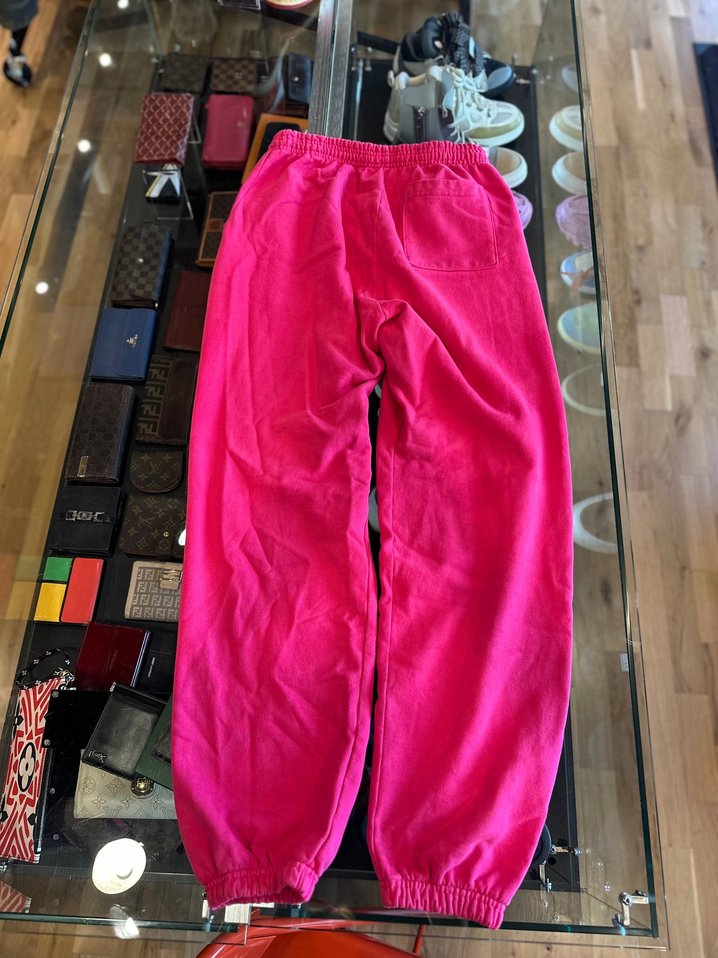 Sp5der Sweatpants Pink Size XL