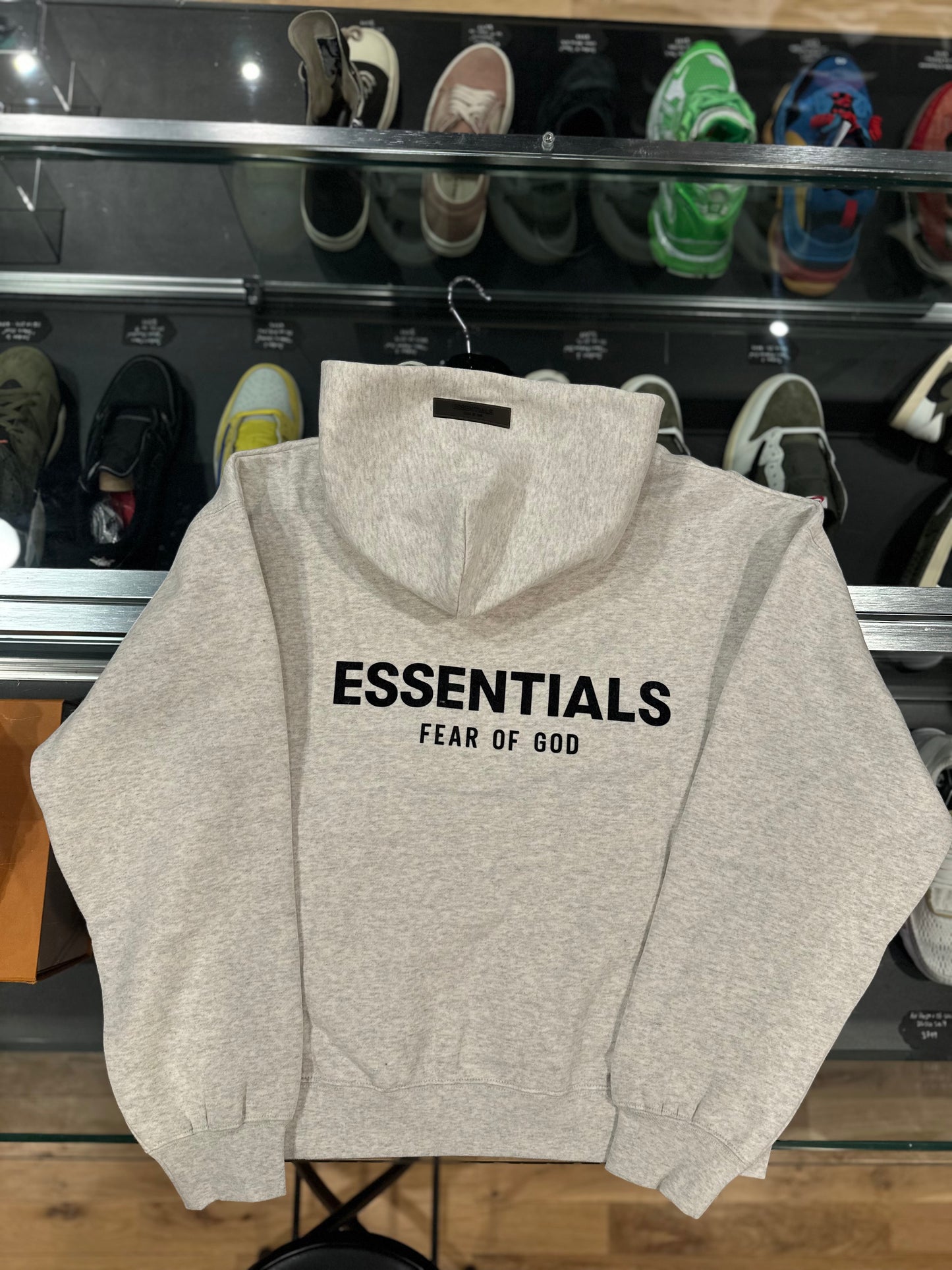 FOG Essentials Light Oatmeal Hoodie DS