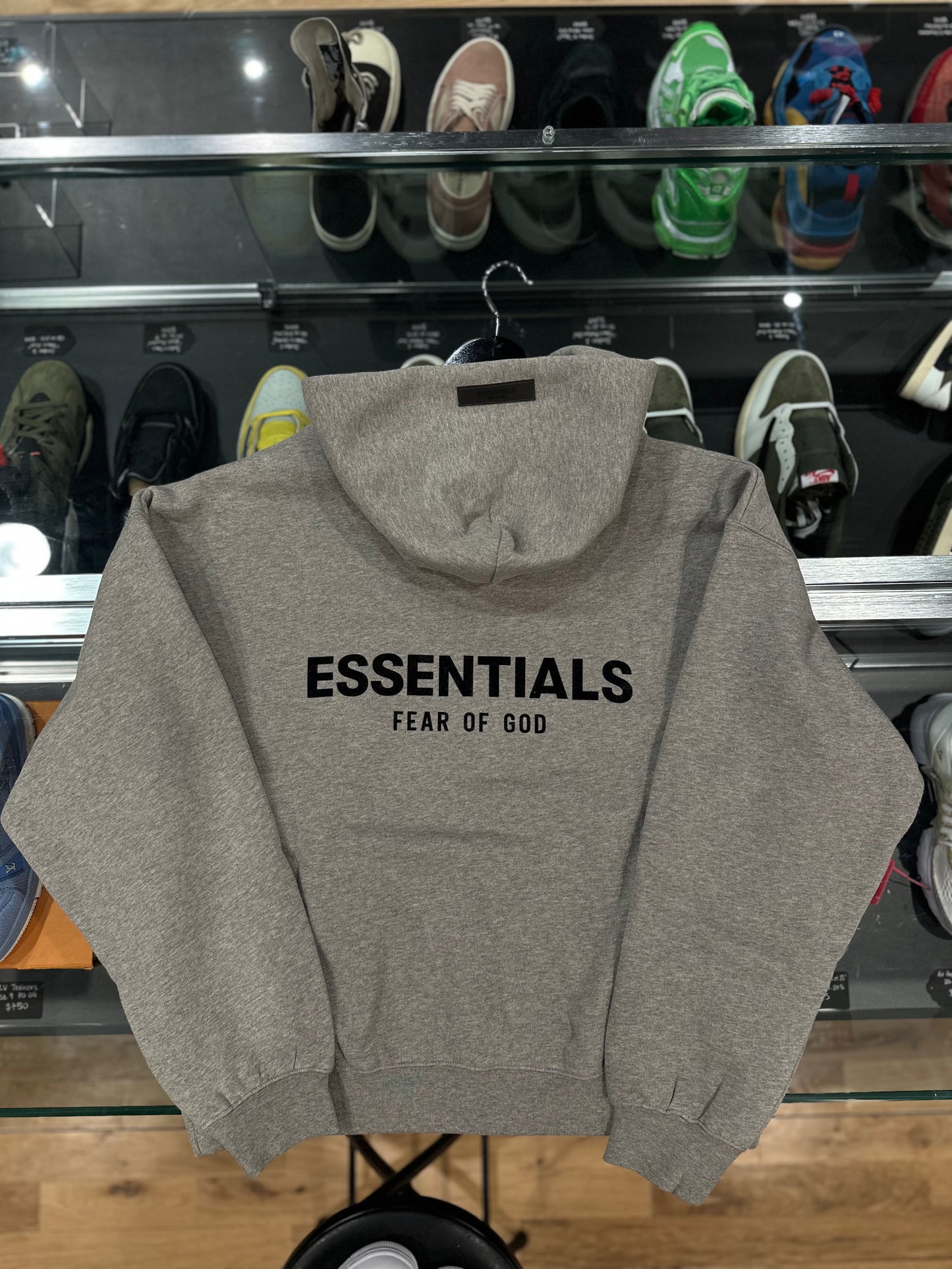 FOG Essentials Dark Oatmeal Hoodie DS