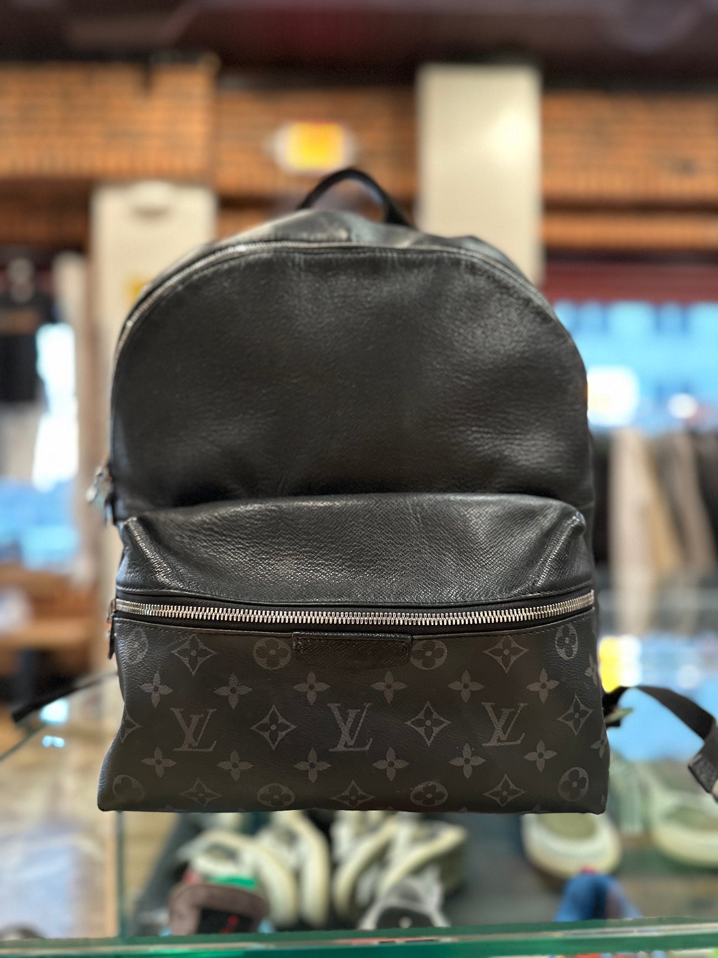 Louis Vuitton Black Monogram Backpack