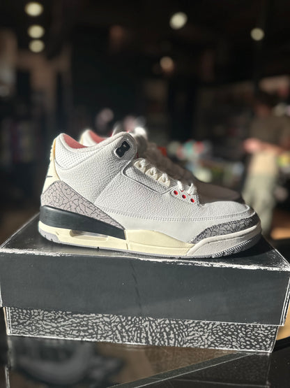 Jordan 3 Reimagined Sz 9.5 Clean OG box