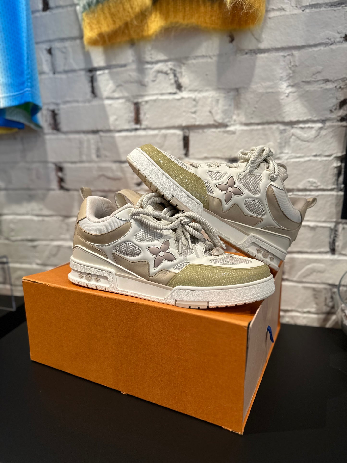 Louis Vuitton Sk8 White Clean OG Size 10LV (fits 11.5/12US)