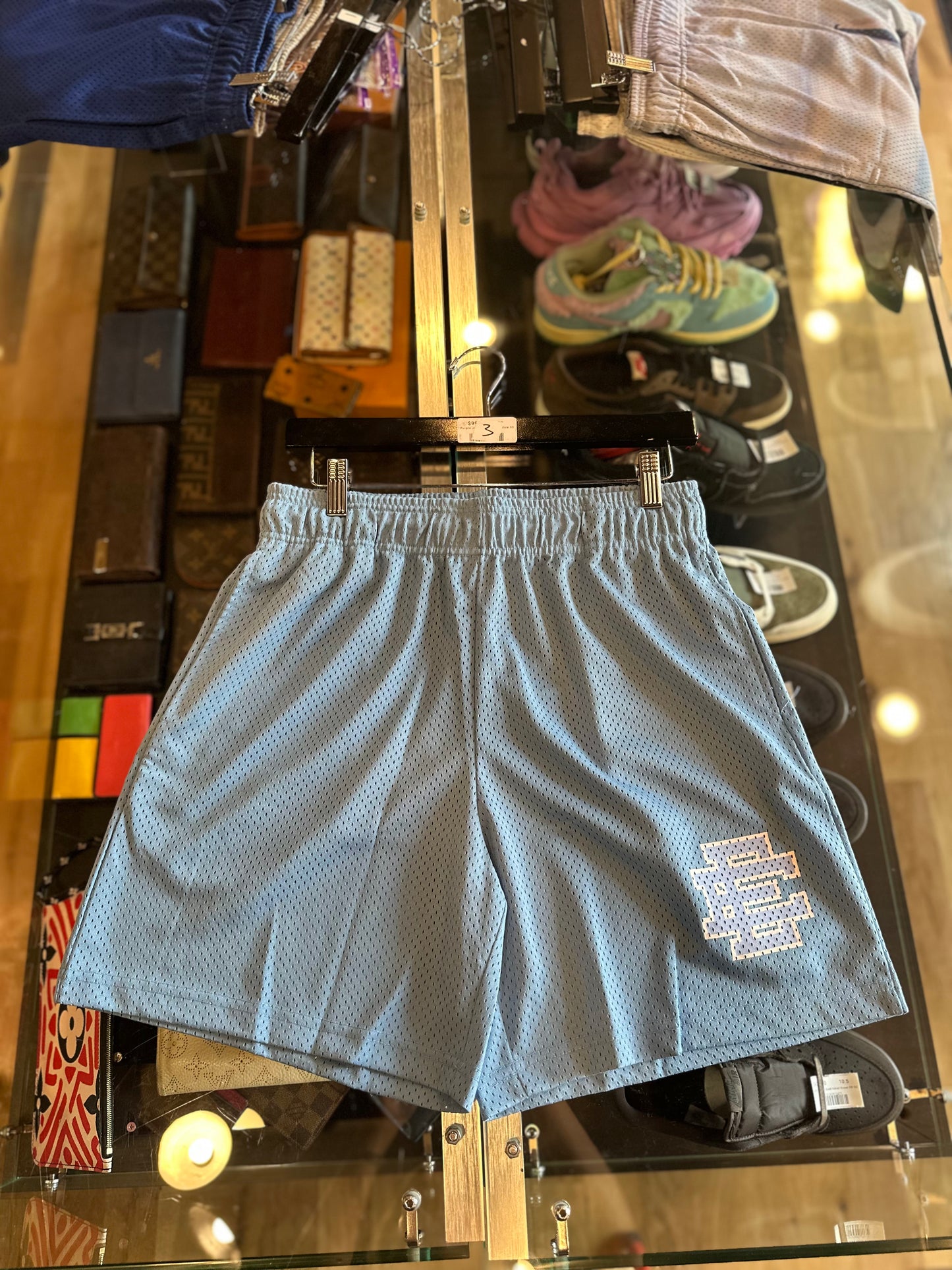 Eric Emmanuel Shorts Light Blue Size Medium
