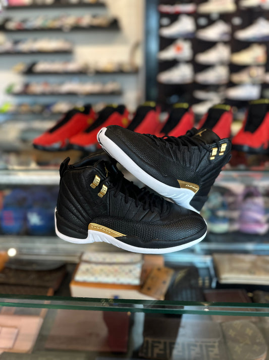 Jordan 12 Retro Black Metallic Clean NB Size 5.5