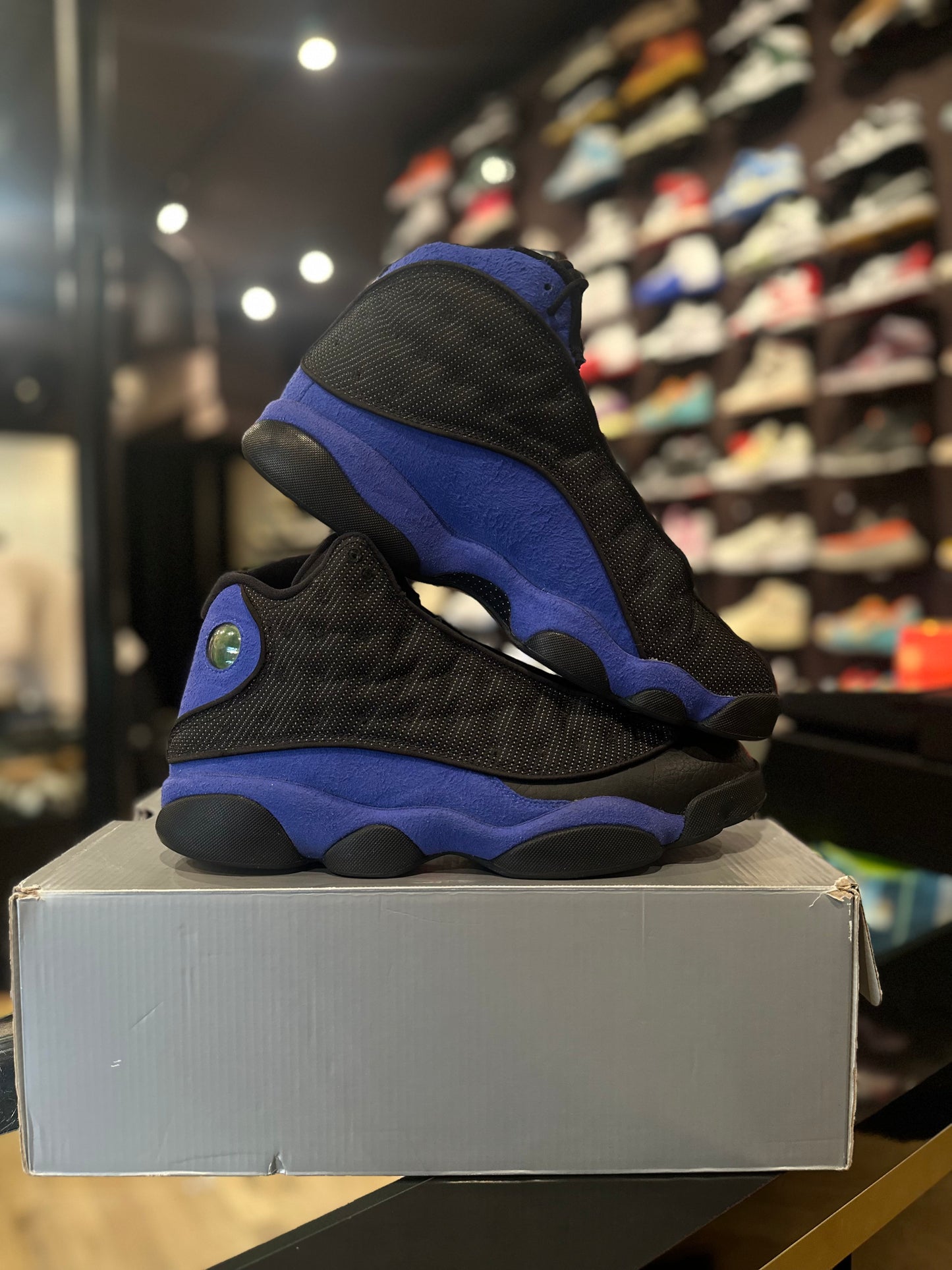 Jordan 13 Black Hyper Royal PO OG Size 12