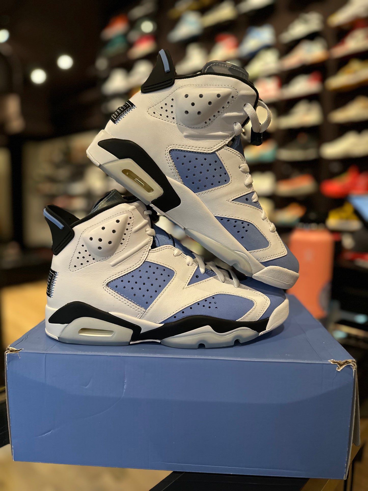 Jordan 6 Retro UNC White like new OG Size 7.5