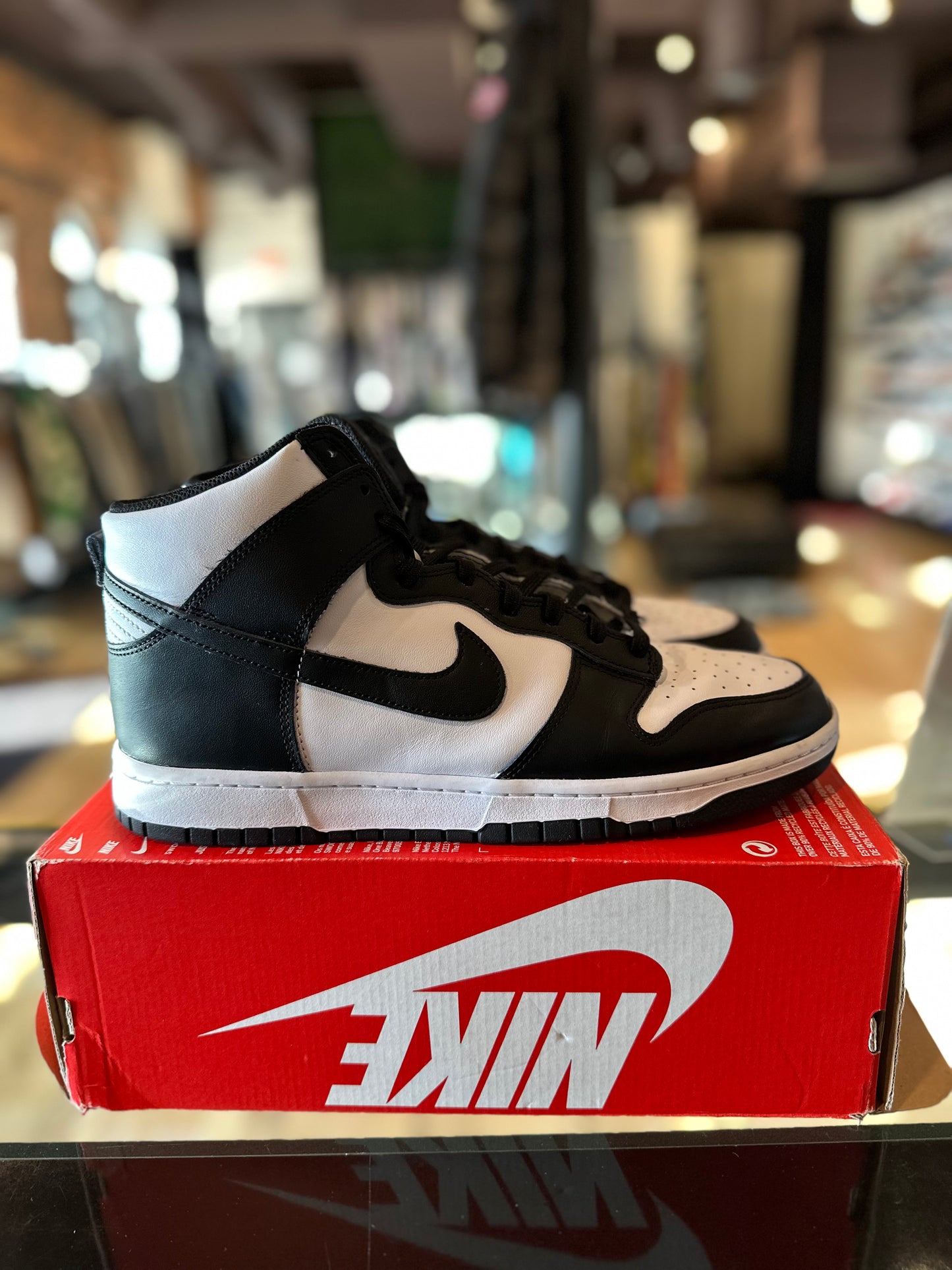 Panda Dunk High Sz. 12 Clean NB