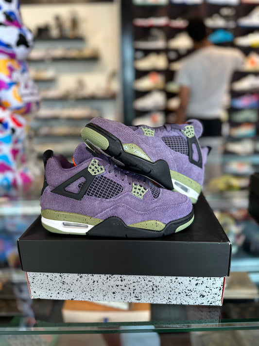 Jordan 4 Retro Canyon Purple DS OG Size 4.5