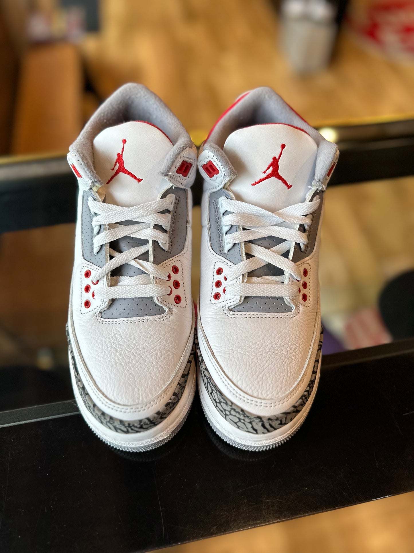 Jordan 3 Fire Red Sz. 6.5y Clean NB