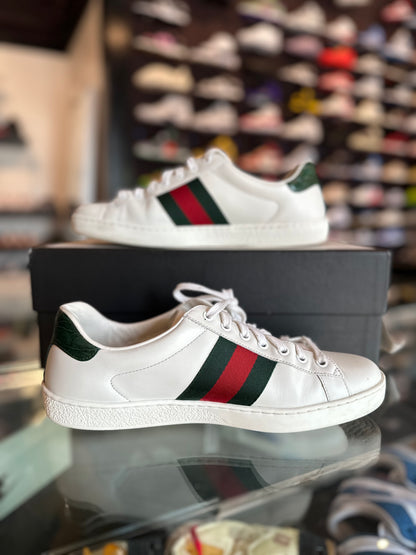 Gucci ace white size 9.5 (8G) PO OG