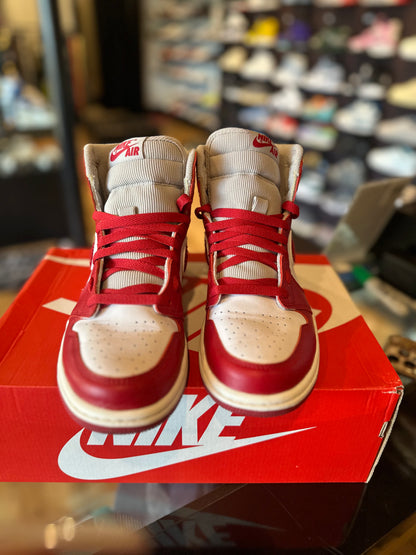 Jordan 1 Retro High OG Varsity Red Clean RB Size 7