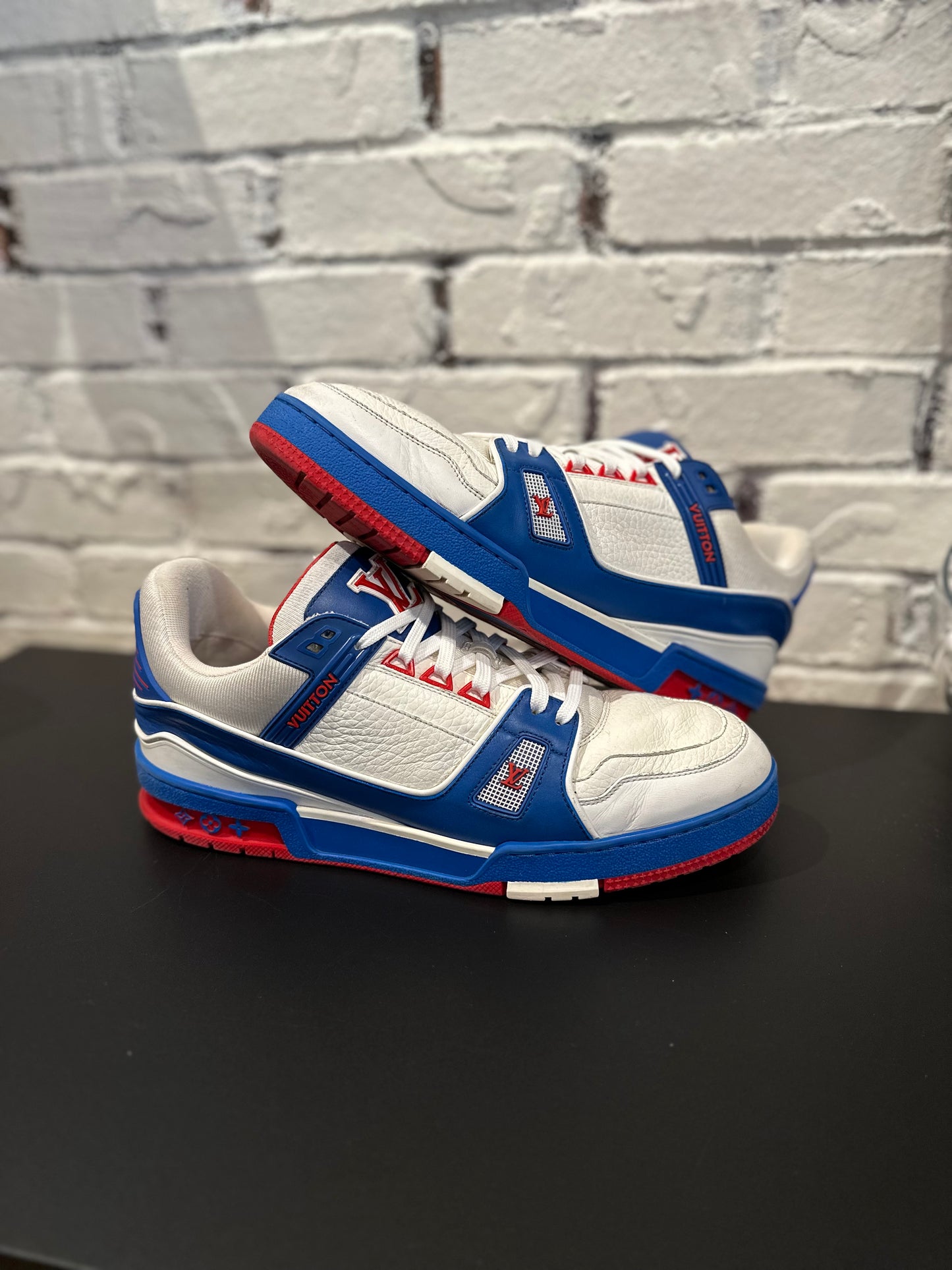 Louis Vuitton Superman Sneakers Clean NB Size 9.5LV