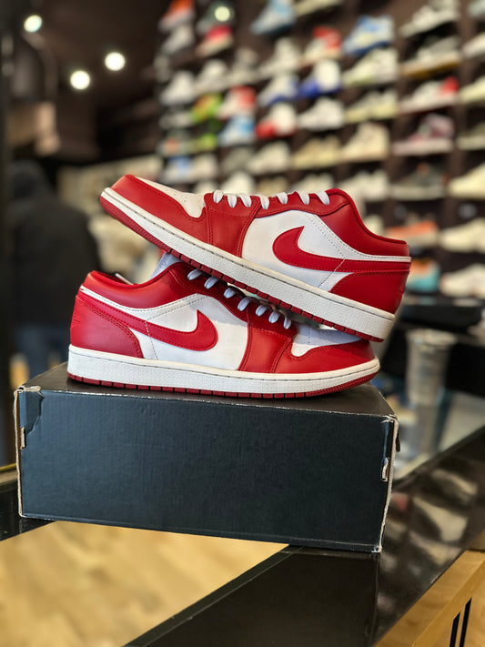 Jordan 1 Low Gym Red White Clean OG Size 10.5