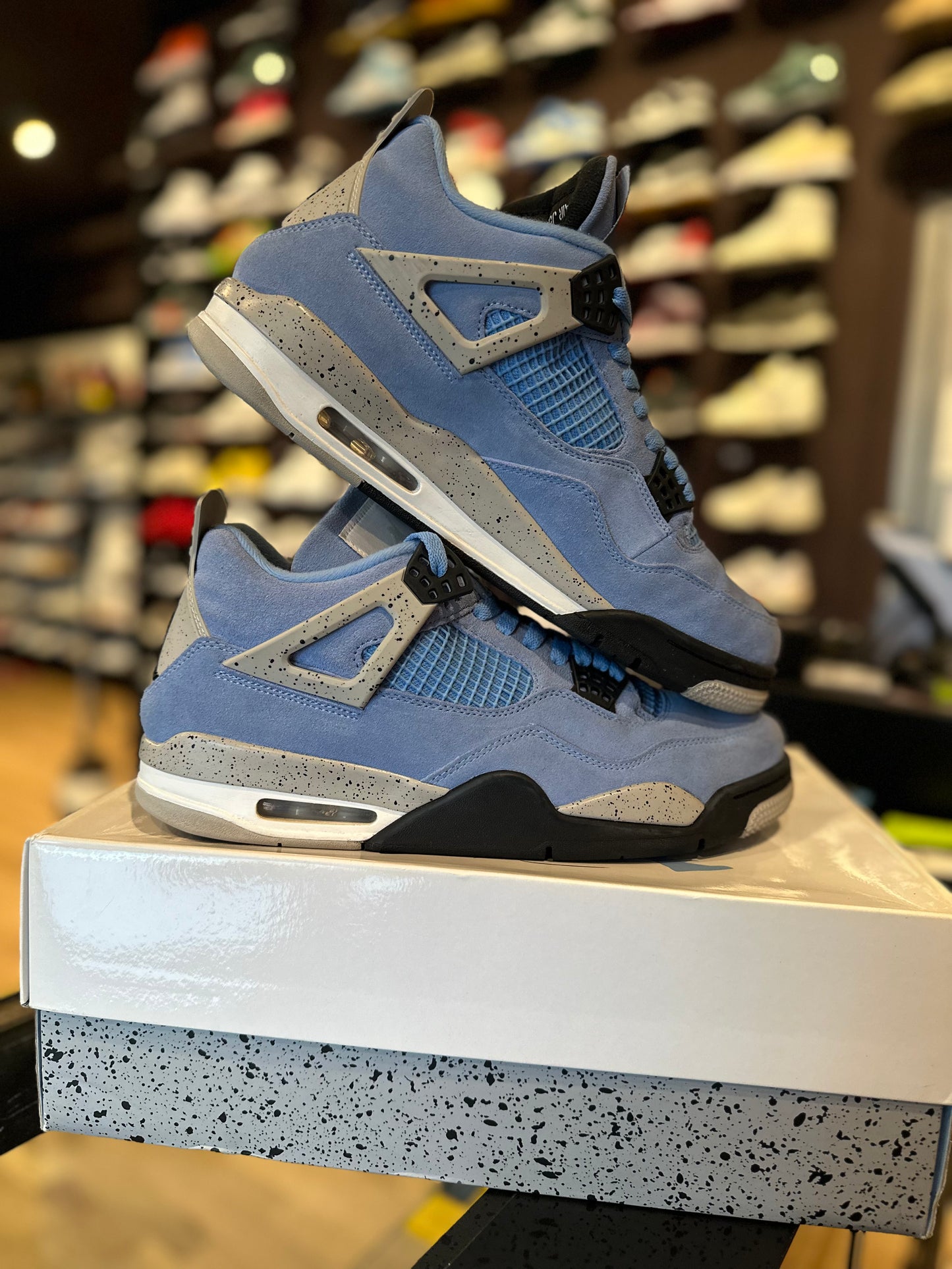 Jordan 4 Retro University Blue PO OG Size 11