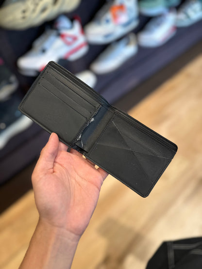 Black Monogram LV Bi Fold Wallet