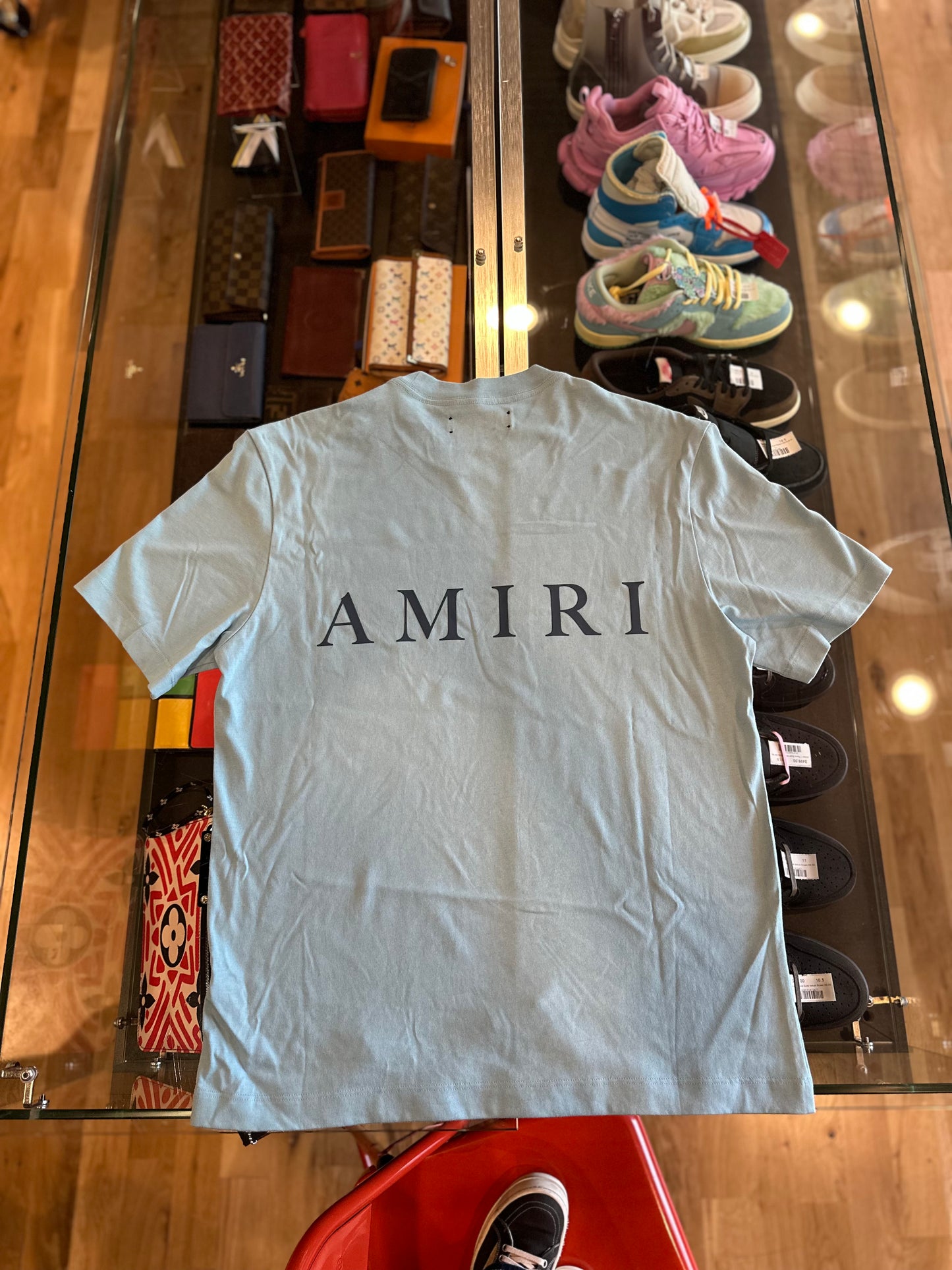 Amiri Blue Tee DS Size Small