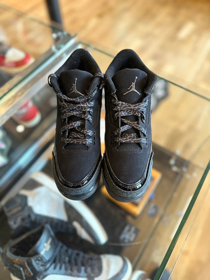 Jordan 3 Black Cat Sz. 5.5y VNDS No box