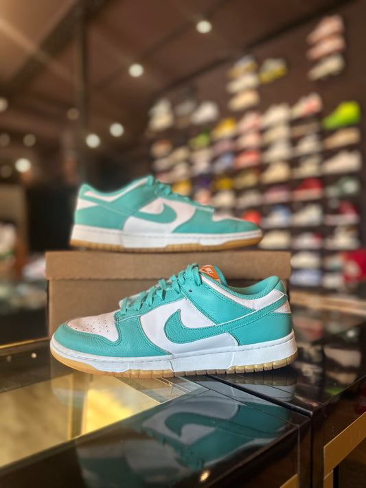 Nike Dunk Low Teal Zeal NB Sz 9.5 (11W)