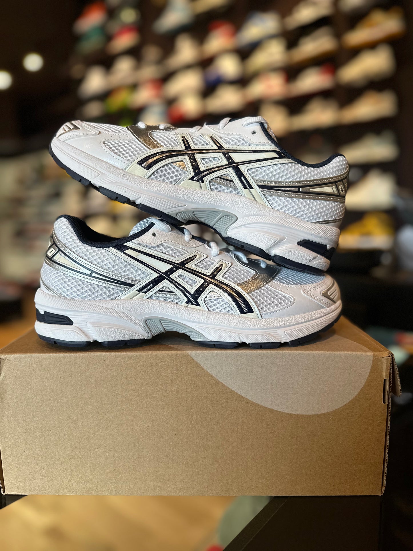 ASICS Gel-1130 White/Midnight DS OG Size 6.5Y