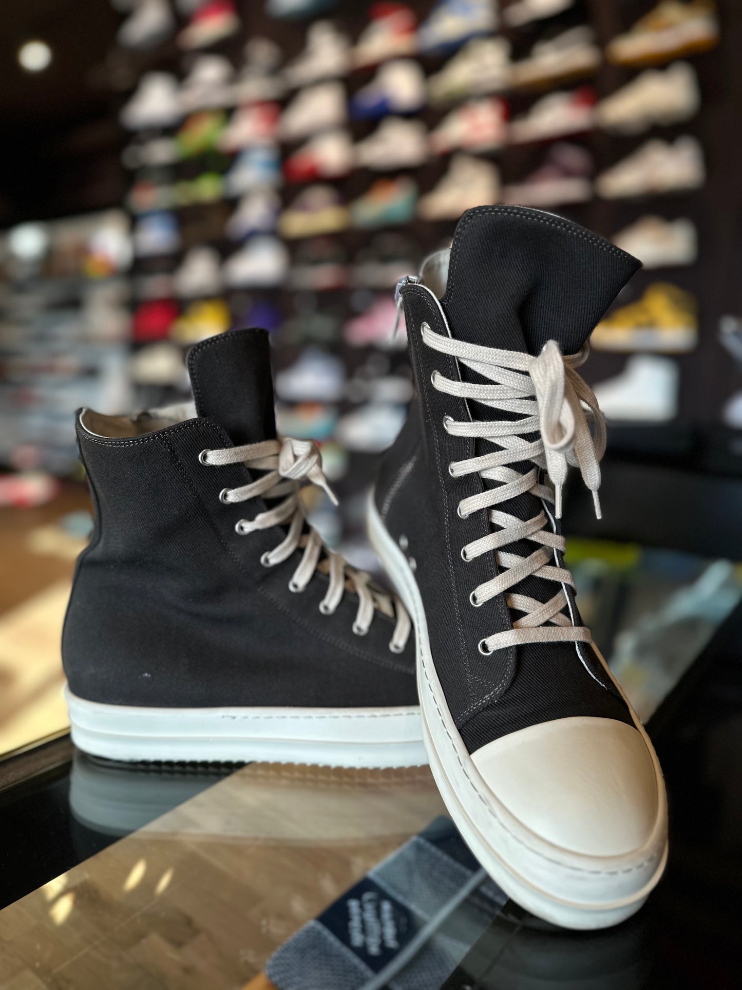 Rick Owens Ramones Canvas PO RB Size 44/11