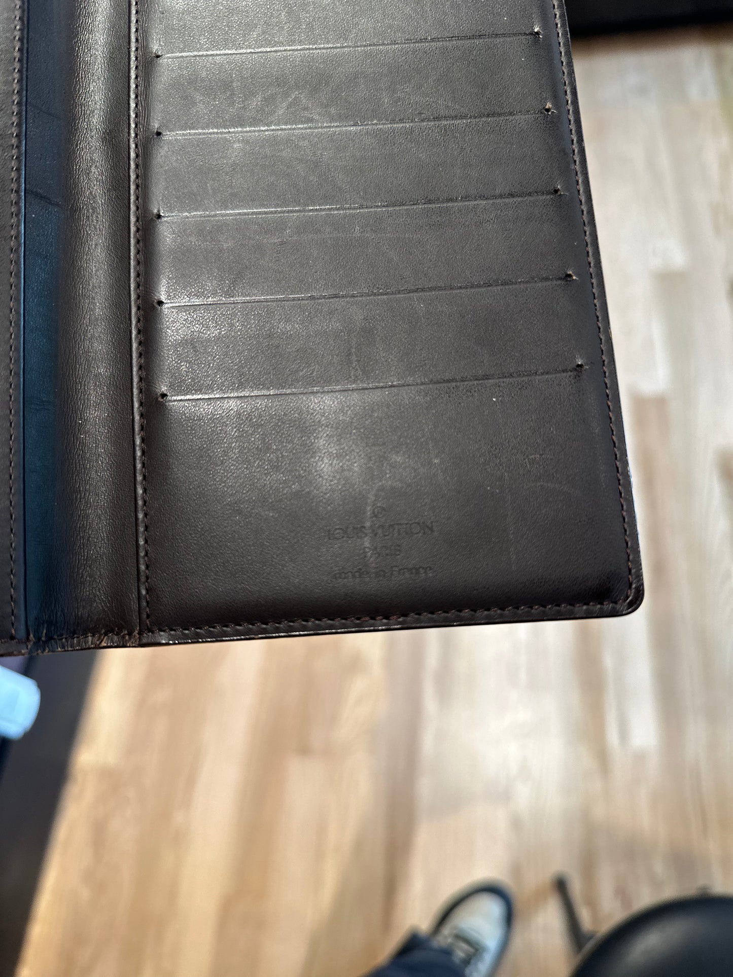 LV Monogram Passport Holder Wallet