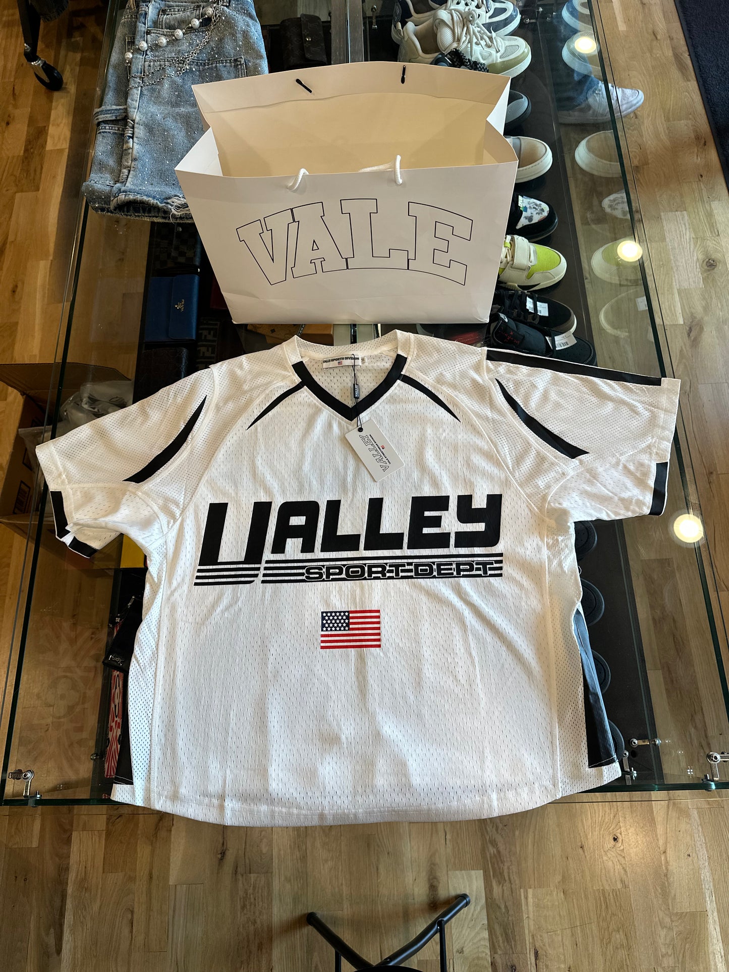 Vale White Jersey DS
