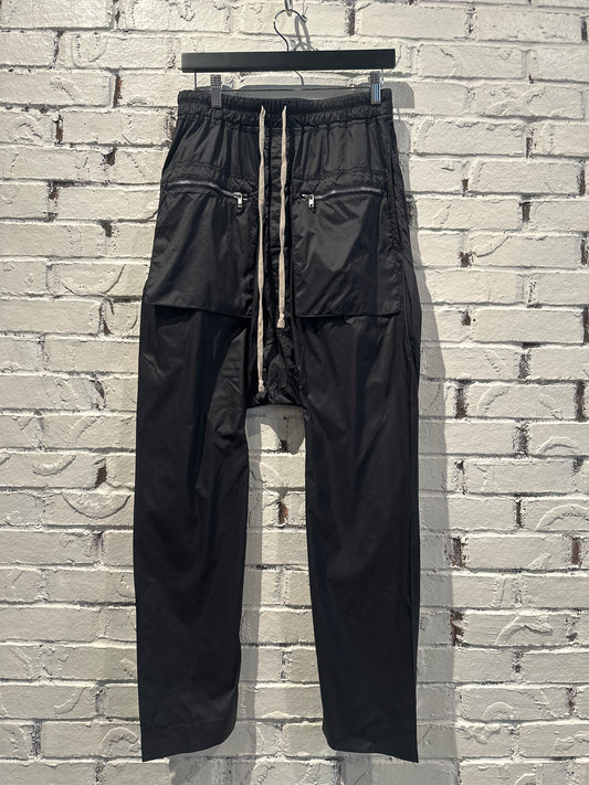 Rick Owens Nylon Front Pocket Pants Size 30