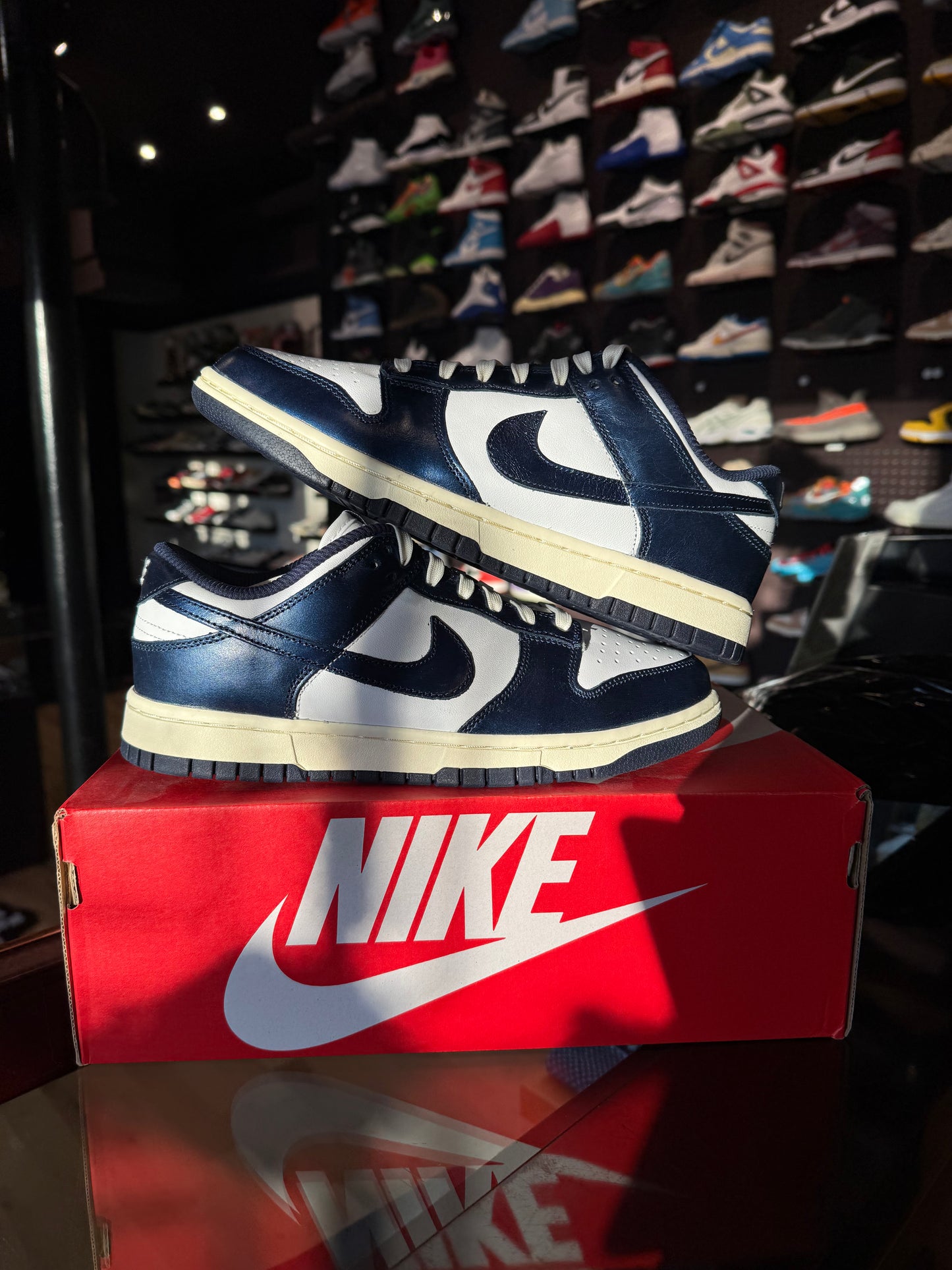 Dunk Low PRM Vintage Navy DS OG Size 7.5